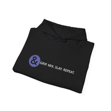 Load image into Gallery viewer, Grip. Mix. Slay. Repeat. Unisex Heavy Blend™ Hooded Sweatshirt