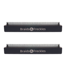 Load image into Gallery viewer, Braids & Freckles • Magnetic X Holder • Set of Two