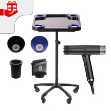 Load image into Gallery viewer, Braids & Freckles • GA.MA Tray Set Black