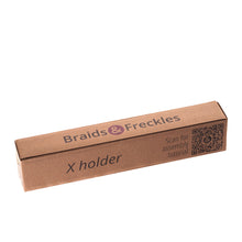 Load image into Gallery viewer, Braids & Freckles • Magnetic X Holder