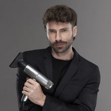 Load image into Gallery viewer, GA.MA Professional iQ Lite Max Hairdryer Gray