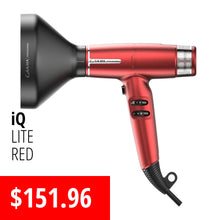 Load image into Gallery viewer, GA.MA Professional iQ Lite Hairdryer Red