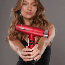 Load image into Gallery viewer, GA.MA Professional iQ Lite Hairdryer Red