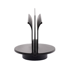 Load image into Gallery viewer, Braids & Freckles • Magnetic B Holder • Black