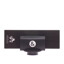 Load image into Gallery viewer, Braids & Freckles • Magnetic B Holder • Black