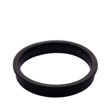 Load image into Gallery viewer, Braids & Freckles • Silicone Ring Set • Black