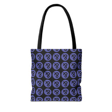 Load image into Gallery viewer, Braids &amp; Freckles Signature Pattern Tote Bag
