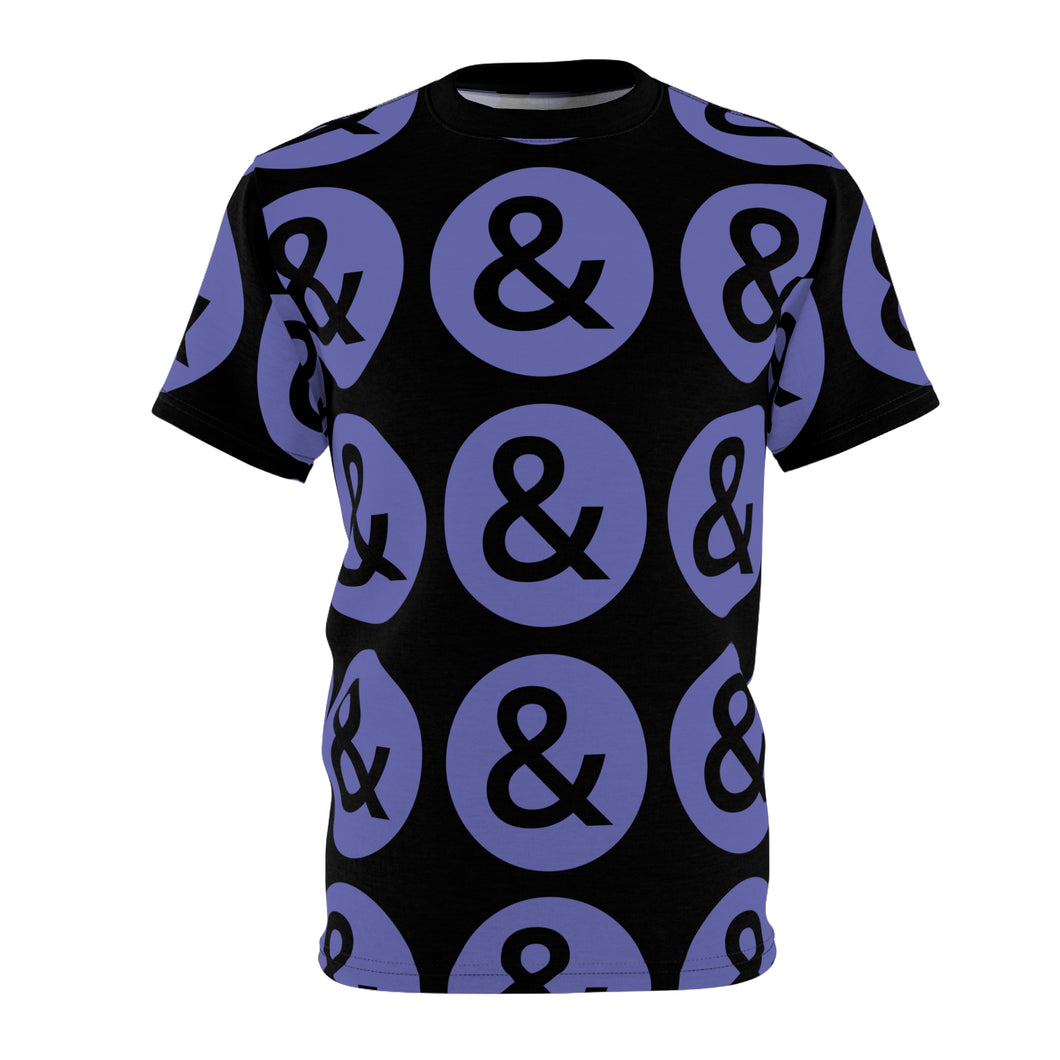 Braids & Freckles Unisex Cut & Sew Tee (AOP) – Ampersand Statement Edition