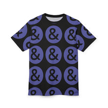 Load image into Gallery viewer, Braids &amp; Freckles Unisex Cut &amp; Sew Tee (AOP) – Ampersand Statement Edition
