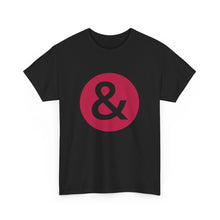 Load image into Gallery viewer, Ampersand Red Unisex Heavy Cotton Tee
