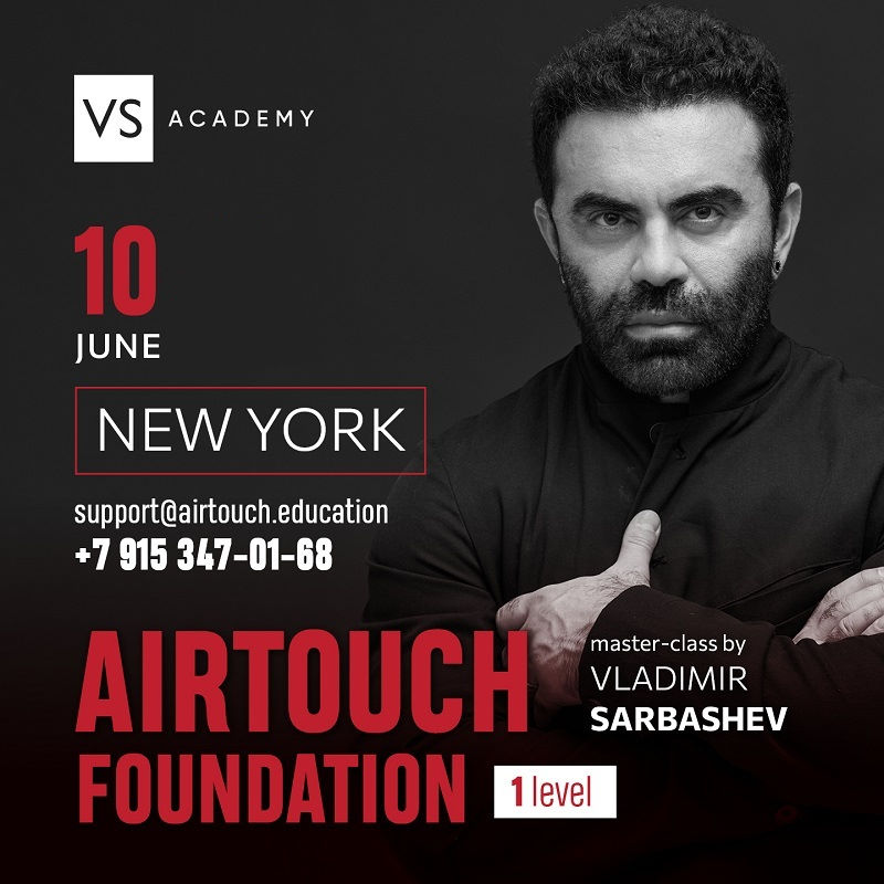 AirTouch Foundation by Vladimir Sarbashev, NEW YORK June 10, DEMO ONLY