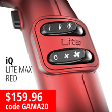 Load image into Gallery viewer, GA.MA Professional iQ Lite Max Hairdryer Red
