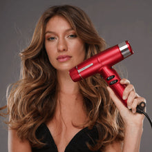 Load image into Gallery viewer, GA.MA Professional iQ Lite Hairdryer Red
