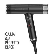 Load image into Gallery viewer, GA.MA Hair Dryer iQ2 Perfetto Black
